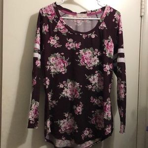 No Comment Floral Shirt